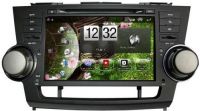 Штатное головное мультимедийное устройство DayStar DS-7094HD Android 2.3.4 inet для автомобиля для Toyota HIGHLANDER + ТВ-антенна Calearo ANT 71 37 121 (122) или штатная камера заднего вида (универсальная)